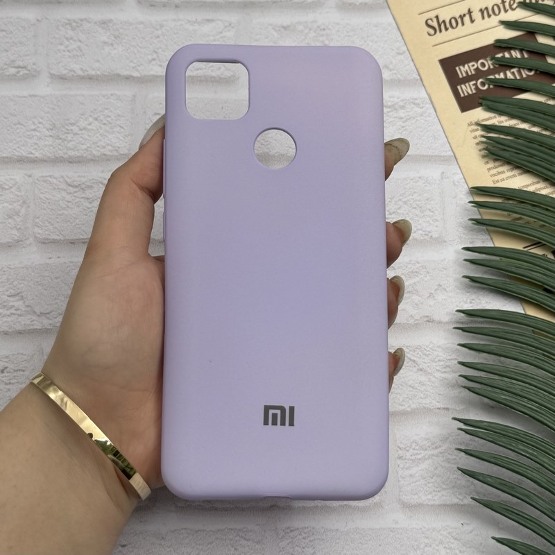 قاب گوشی Redmi 9C - Redmi 10A - Poco C3 شیائومی طرح سیلیکونی ژله ای TPU یاسی کد 128287