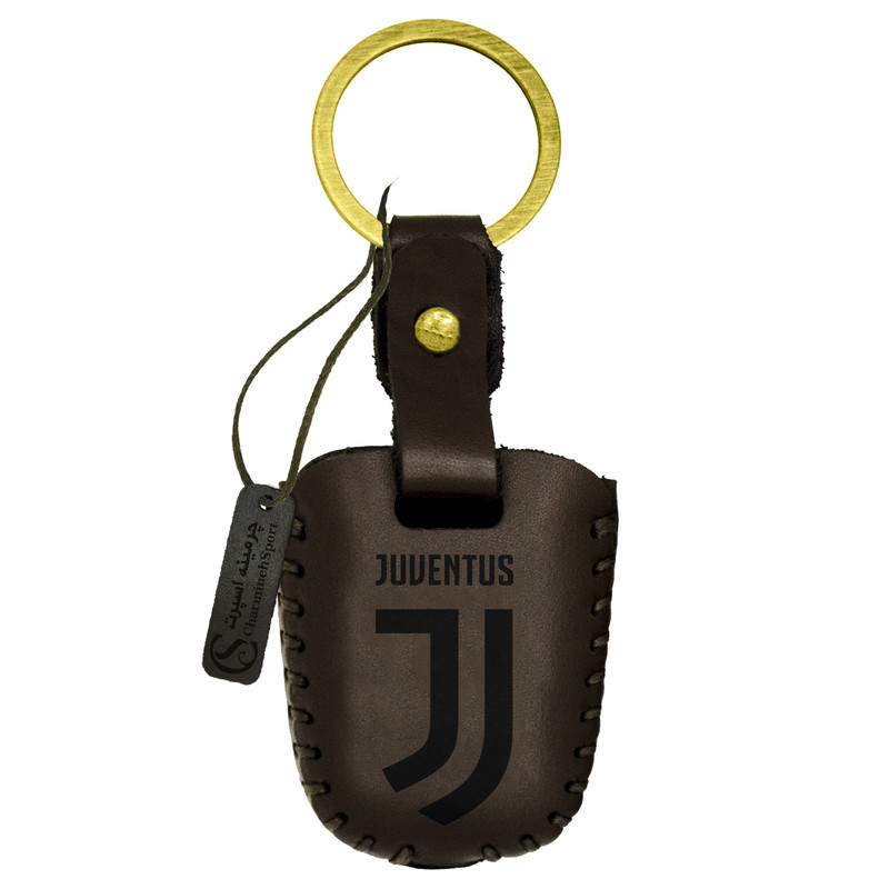 چرم جاسوئیچی خودرو چرمینه اسپرت مدل یوونتوس کد 4011 مناسب برای پراید، ساینا و تیبا2 سعدی