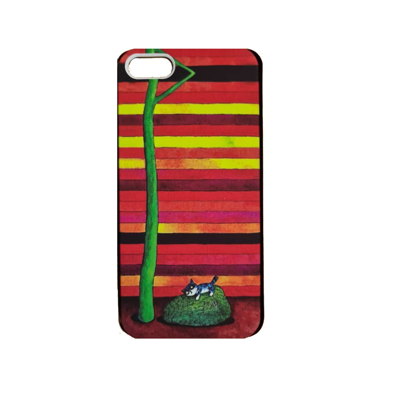 کاور مدل گربه و درخت مناسب برای گوشی موبایل اپل Iphone 55s