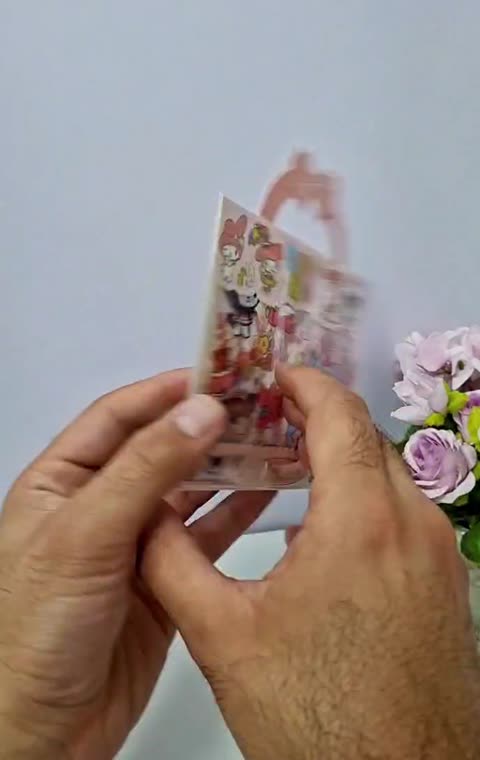 برچسب فانتزی بسته ای 3 ورقه ای کاپی بارا و کرومی - ملودی استیکر کرومی ملودی هر بسته حدودا 70 برچسب با کیفیت