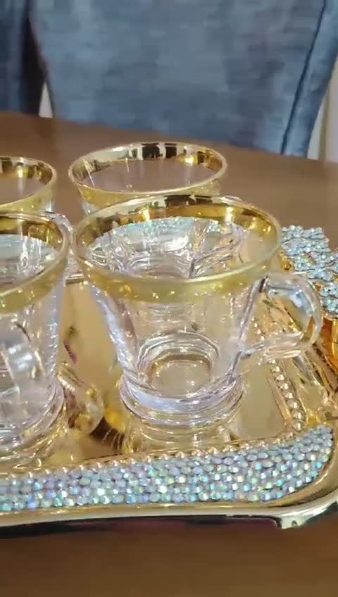 لیوان چایخوری لب طلا بلینکمکس