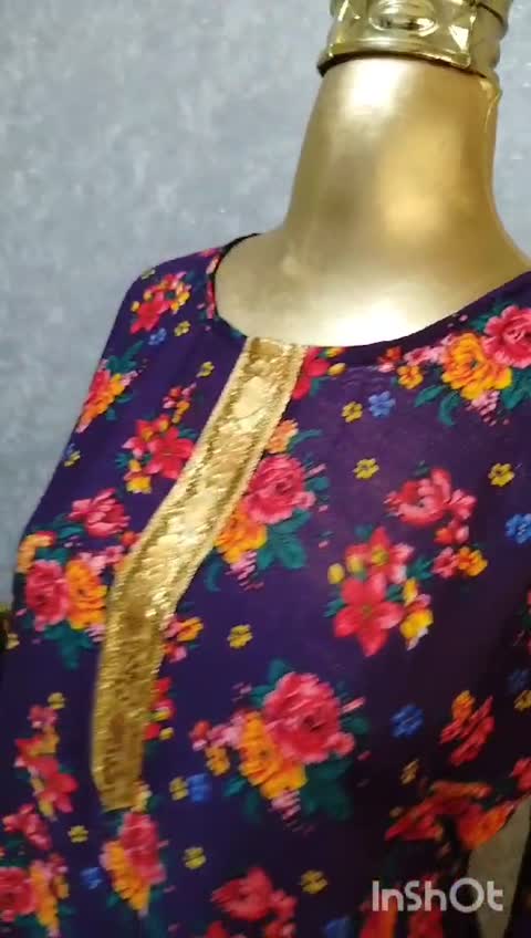 پیراهن ساحلی نخی گلدار