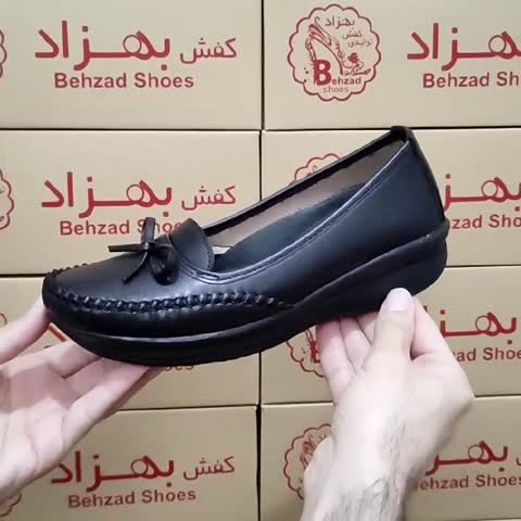 کفش طبی راحتی زنانه رنگ مشکی زیره پیو لژ 3 سانتی کفی طبی رویه چرم مصنوعی سایز 37 تا 42 خیلی سبک راحت 