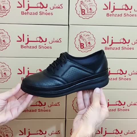 کفش زنانه دخترانه سایز 37 تا 40 رنگ مشکی دور دوخت زیره پیو کفی طبی دارای پد خار پاشنه لژ 2 سانتی رویه چرم مصنوعی سبک