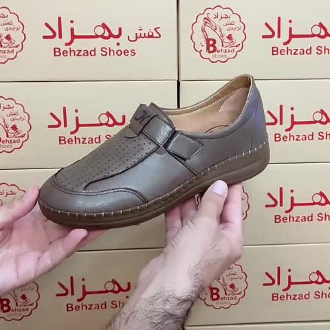 کفش راحتی طبی زنانه دور دوخت کفی طبی پد خارپاشنه رنگ جدید سایز 37 تا 40 زیره پیو  لژ سه سانتی رویه چرم صنعتی