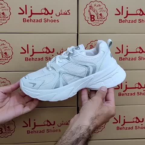 کتونی ysu دخترانه زنانه رنگ سفید سایز 37 تا 40 زیره پیو لژ چهار و نیم سانتی رویه چرم صنعتی و راشل سبک و راحت