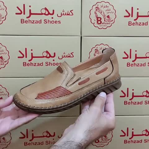 کفش راحتی طبی زنانه دخترانه دور دوخت کفی طبی پد خارپاشنه رنگ عسلی سایز 37 تا 40 زیره پیو  لژ 2 سانتی رویه چرم صنعتی