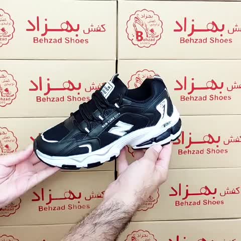 کتونی نیو بالانس زنانه پسرانه سایز 37 تا 41 رنگ مشکی زیره پیو کفی طبی کف دوخت لژ چهار سانتی رویه راشل خارجی و چرم مصنوعی
