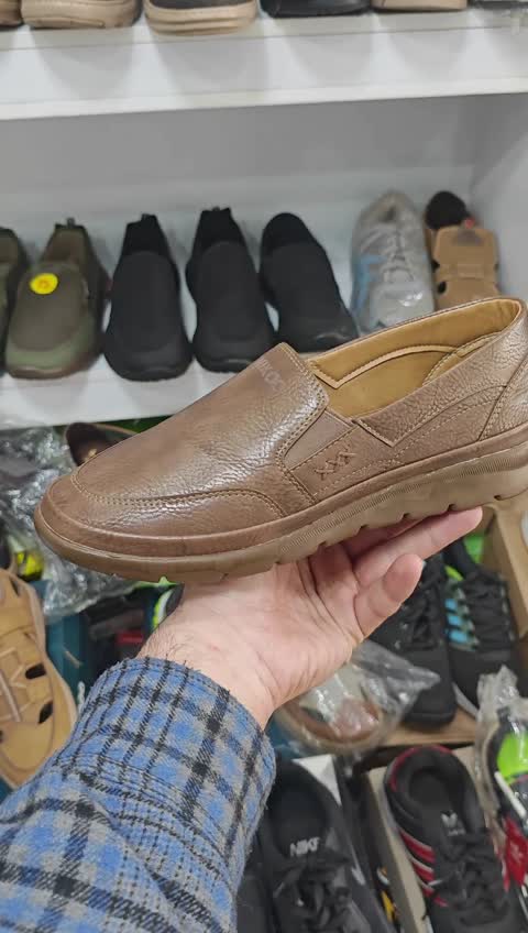 کفش طبی زنانه گردویی