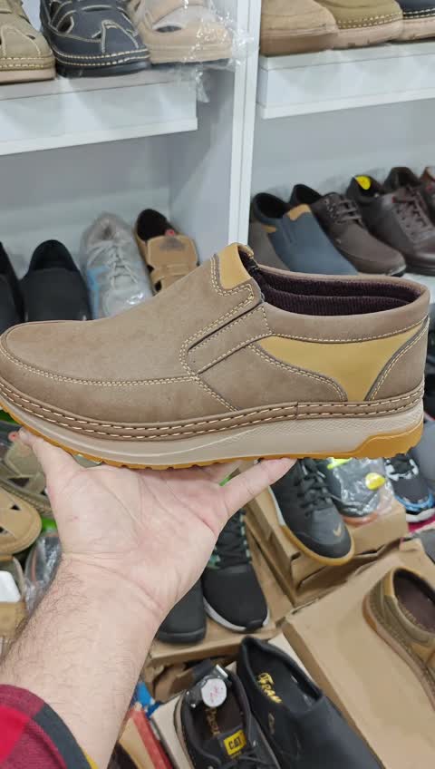 کفش دور دوخت طبی گردویی