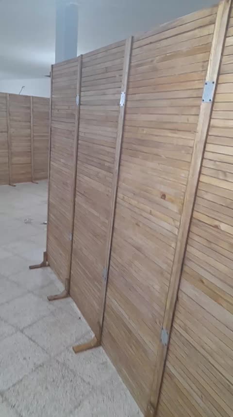 پارتیشن ، پاراوان چوبی درب منزل دیوار کاذب (پس کرایه)