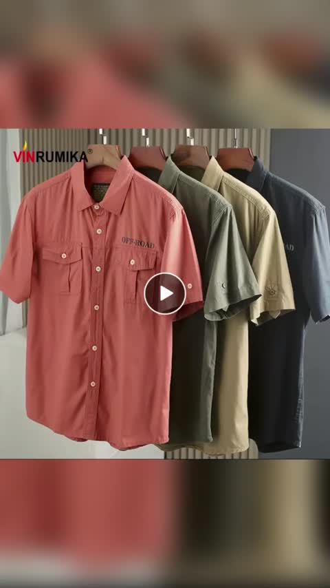 پیراهن  آستین کوتاه آفرود در چندین رنگ متفاوت بصورت تک و عمده