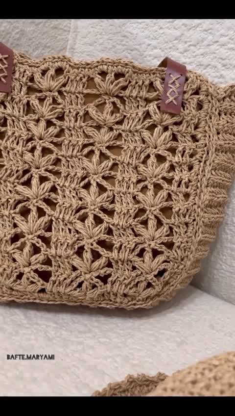 کیف و کلاه رافیا ساحلی کد 6 (با آستر)