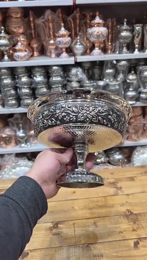 آجیل خوری گل یاس کروم فضلی زنجان