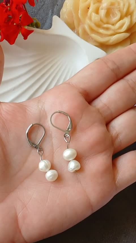 گوشواره مروارید اصل
