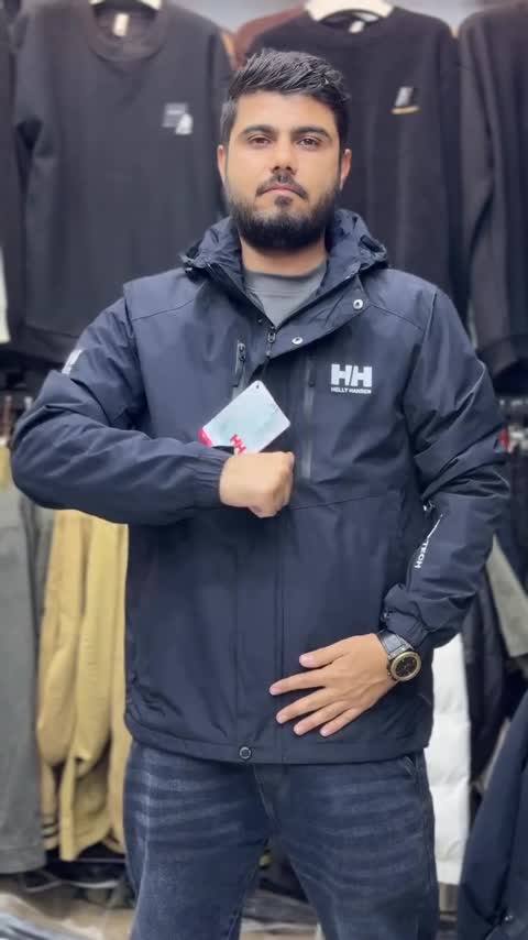 کاپشن بادگیر مردانه زمستانه HH