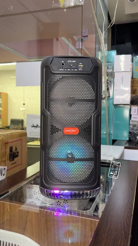 اسپیکر بلوتوثی چراغدار مدل GTS 1565