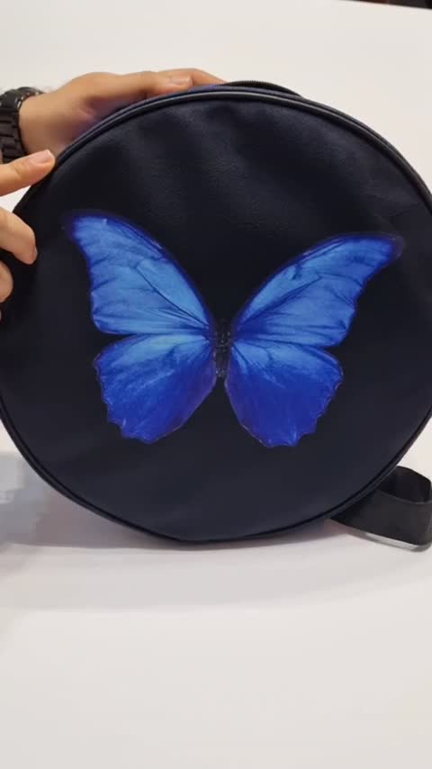 کوله پشتی گرد طرح ماه