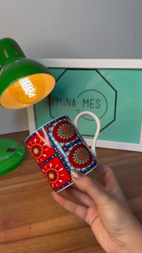 ماگ سنتی طرح فرش