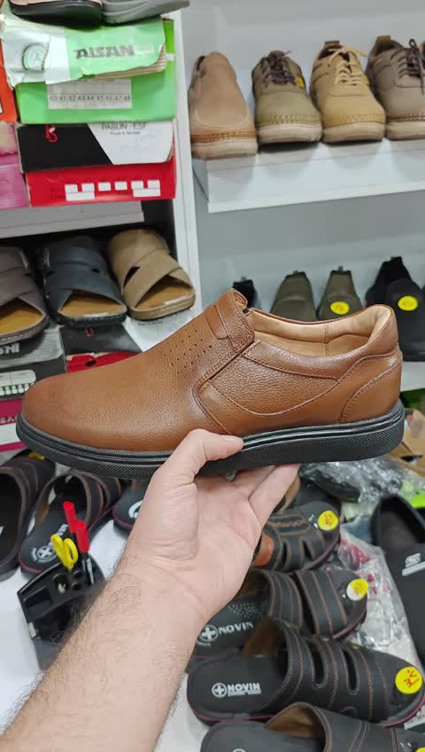 کفش  طبی تمام چرم