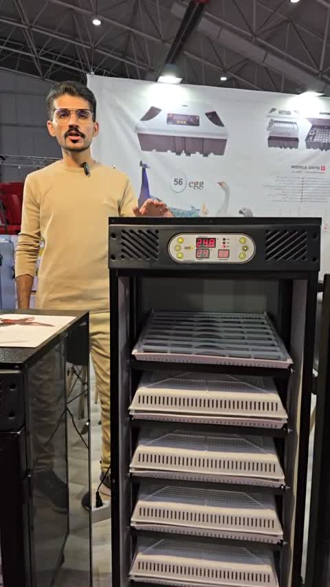 دستگاه جوجه کشی 250 عددی داتیکس 10 (پس کرایه)