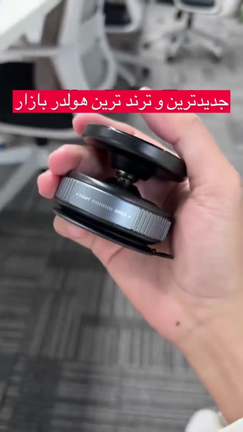 هولدر وکیومی مگ سیف گوشی Vacuum Suction مدل K009 چرخش 360 درجه مکش خلاء فوق‌العاده قوی