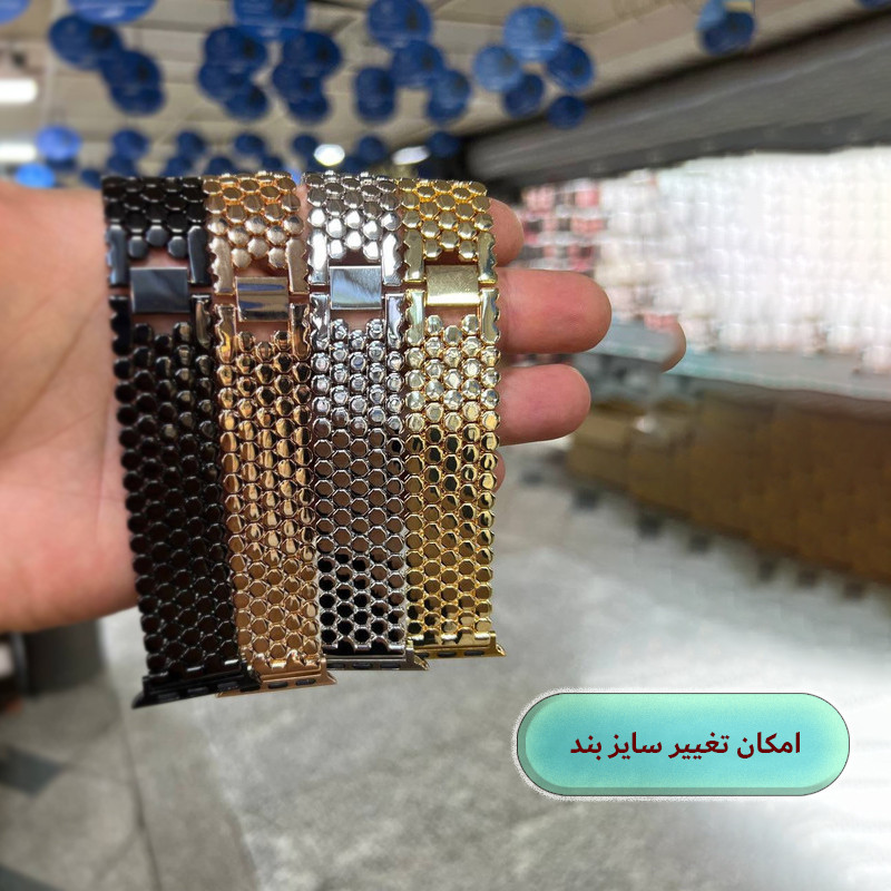 بند قاب گارد مدل BZNBGHR مناسب برای اپل واچ 38  40  41 میلی متری  - با بهترین کیفیت