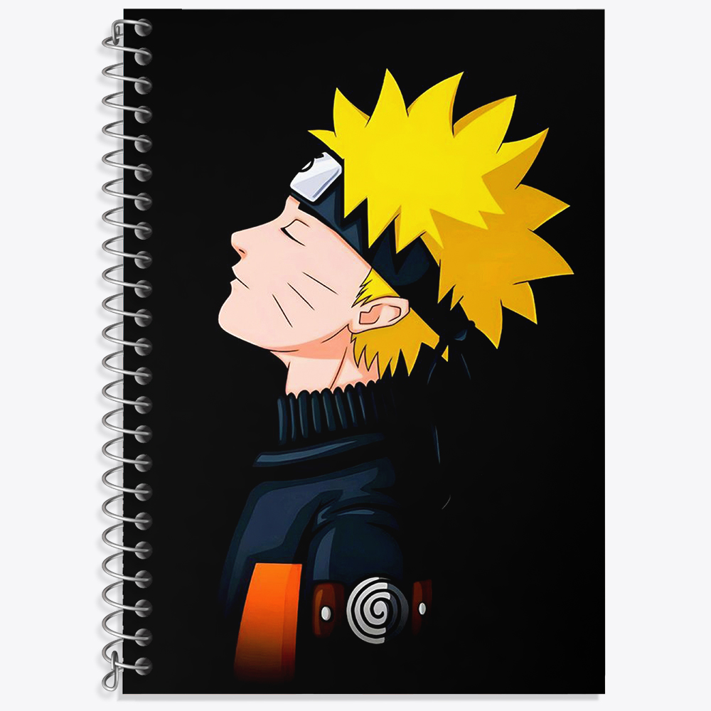 دفتر زبان دو خط 50 برگ خندالو طرح انیمه ناروتو (Naruto) کد F3145