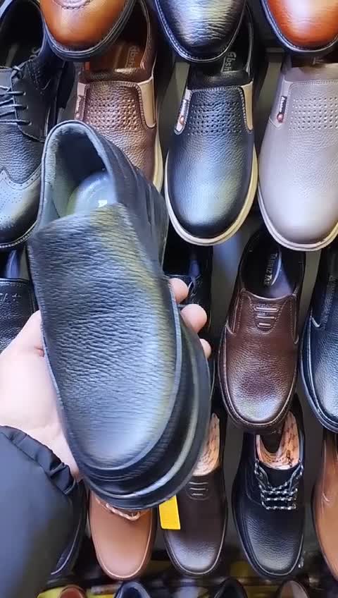 کفش مردانه تمام چرم اصل گاوی کاملا طبی و زاحتی