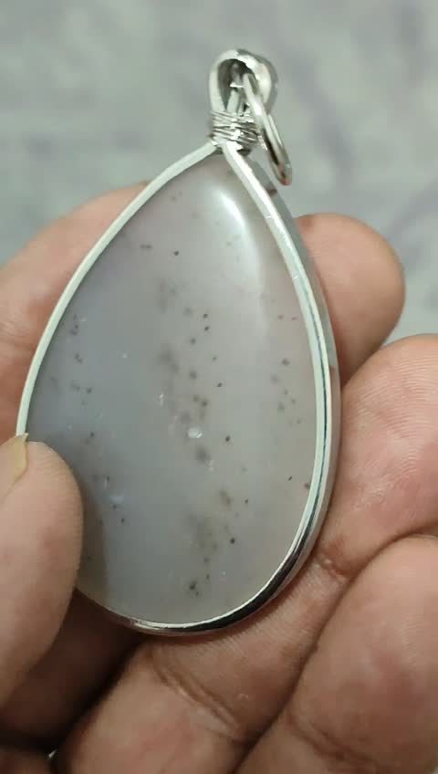 عقیق درشت مدال گردن آویز کد8