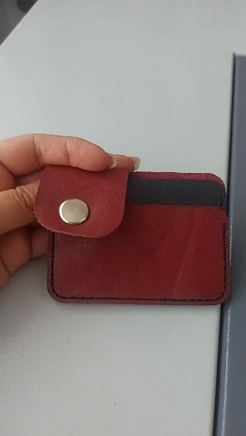 جای کارت عابر چرم دست دوز 