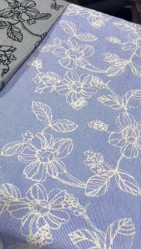 پارچه کتان نخ قیطون دوزی(متری 1/290/000)