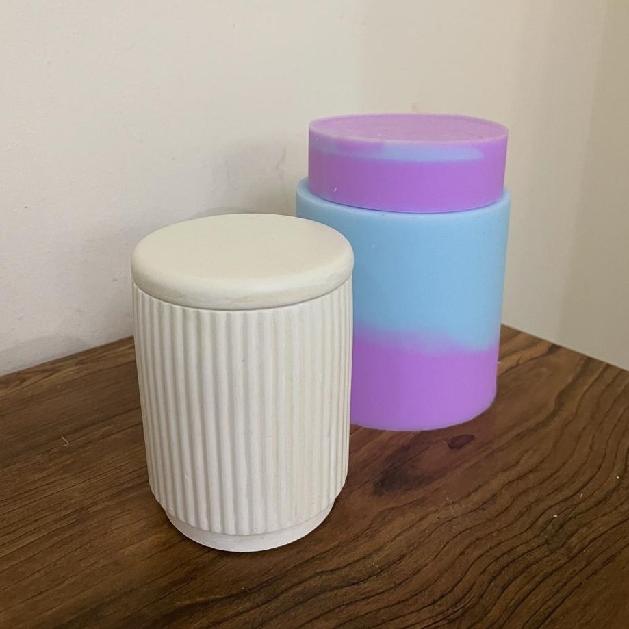 قالب سیلیکونی(مولد) بانکه شیار دار