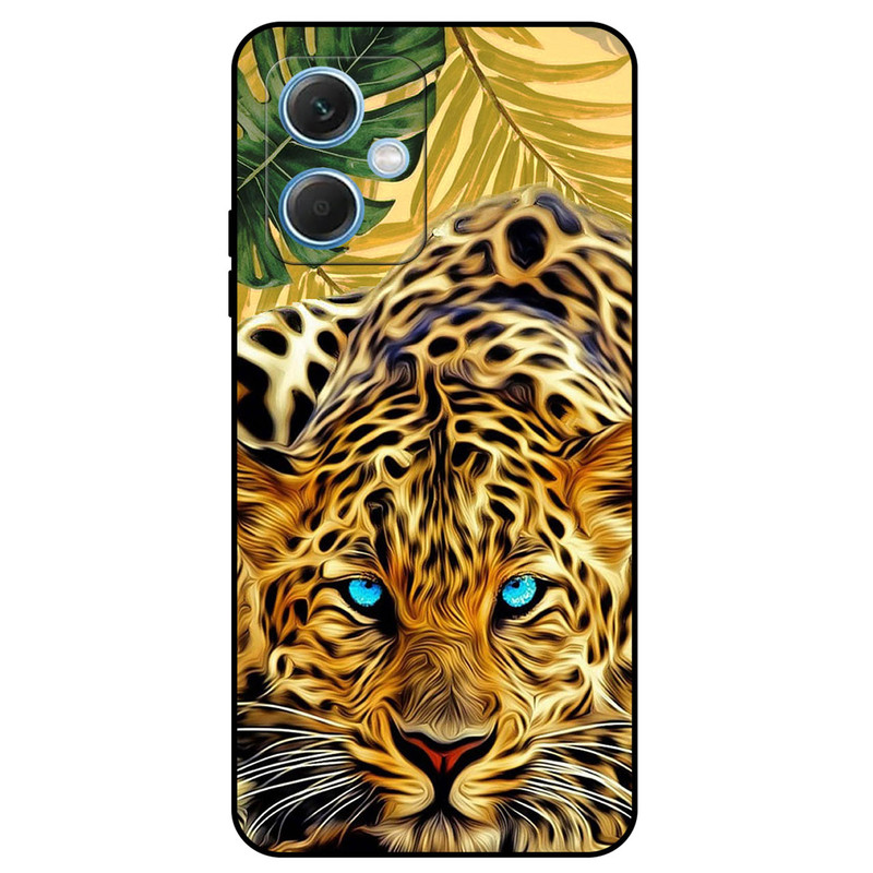 کاور مگافون طرح پلنگ مدل 7455 مناسب برای گوشی موبایل شیائومی Redmi Note 12 5G China - با بهترین کیفیت