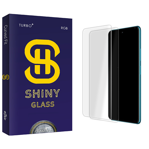 محافظ صفحه نمایش شیشه ای آتوچبو مدل Shiny Glass MIX مناسب برای گوشی موبایل شیائومی 11T Pro بسته دو عددی