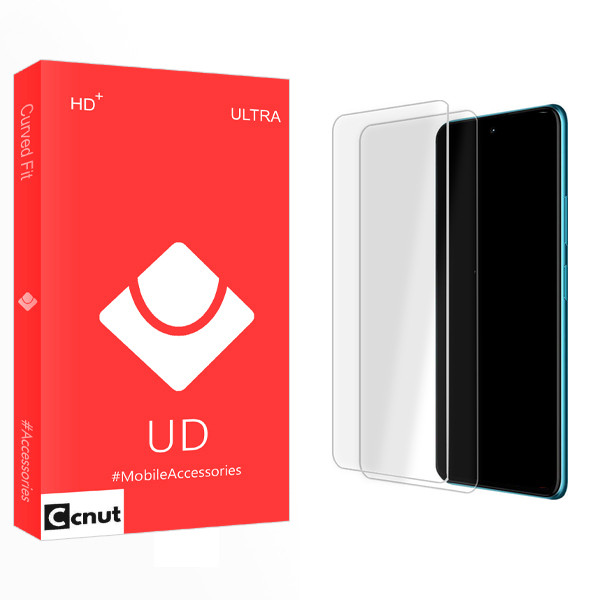 محافظ صفحه نمایش شیشه ای کوکونات مدل UD Ultra MIX3 مناسب برای گوشی موبایل ریلمی C17 بسته دو عددی