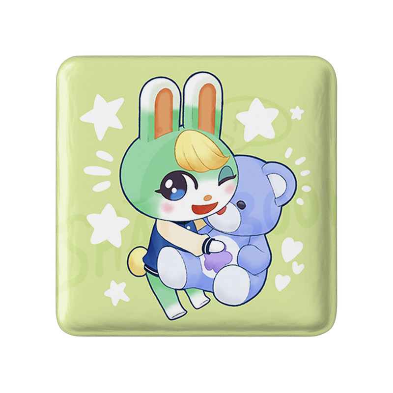 ارسال دیجی کالا مگنت خندالو طرح بازی انیمال کراسینگ Animal Crossing مدل مربعی کد 32633 ارسال دیجی کالا