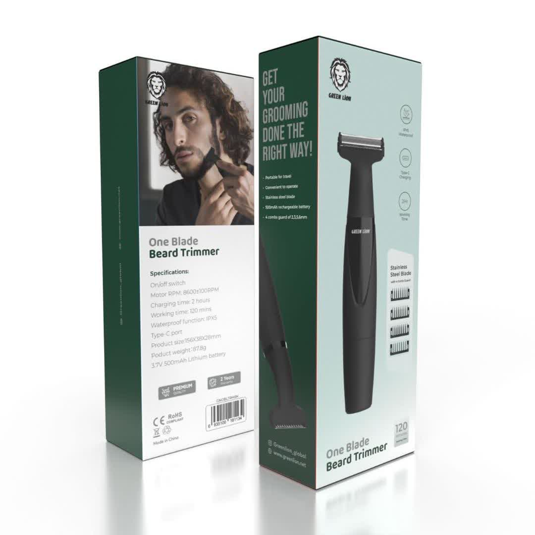 دستگاه اصلاح کننده ریش وان بلید گرین Green One Blade Beard Trimmer