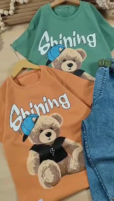 تیشرت شلوارک تدی Shining