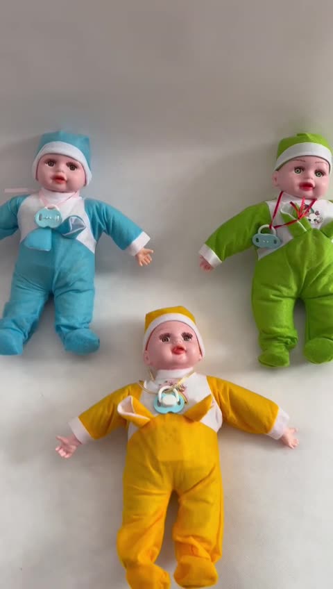 عروسک موزیکال نوزاد ،کیفیت عالی،جعبه دار سایز 14 اینچ