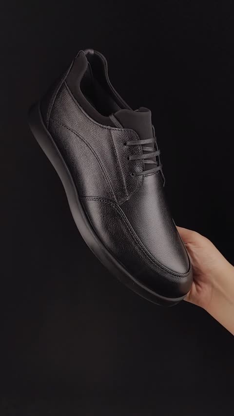 کفش چرم طبیعی مردانه S2060