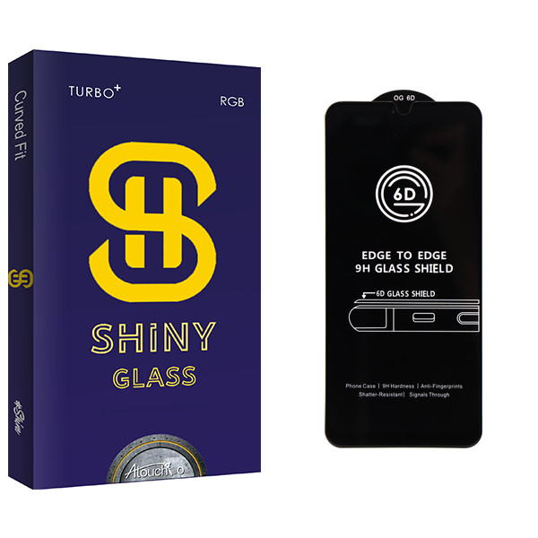 محافظ صفحه نمایش شیشه ای آتوچبو مدل Shiny GlassAirbag مناسب برای گوشی موبایل سامسونگ Galaxy A30