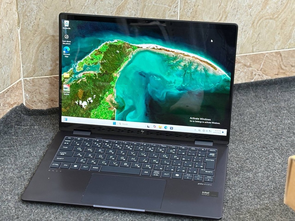 لپتاپ HP Envy 14 ultra5-125H 16gb ddr5 512gb ssd intel+NPU 14'1 inch FHD touch X360