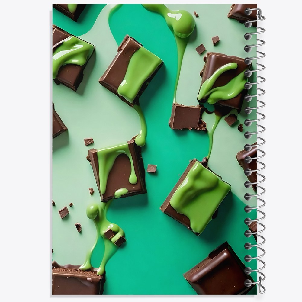 دفتر مشق 50 برگ خندالو طرح شکلات کد N5459