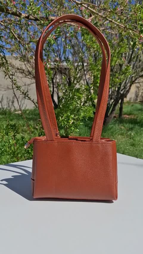 کیف چرم طبیعی زنانه/دخترانه Kivo 