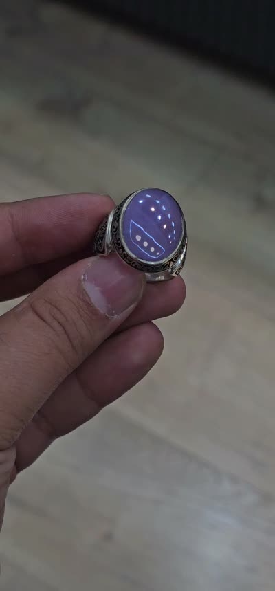انگشتر عقیق سوسنی فاخر 