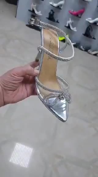 کفش پاشنه دار طلقی زنانه پاشنه 7سانت