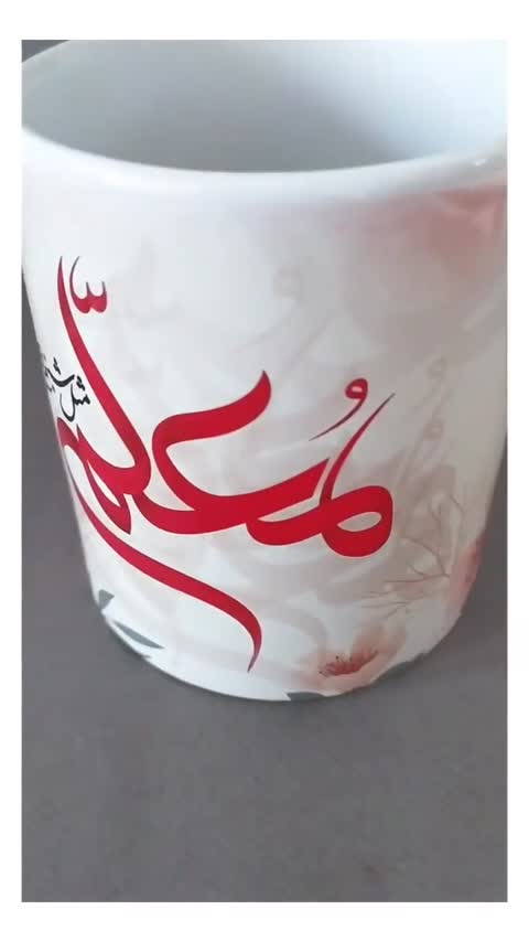 چاپ ماگ  با طرح دلخواه شما حرارتی جادویی دسته قلبی مناسب برای هدیه کادو تولد سالگرد عقد ازدواج و عروسی عاشقانه روز مادر 