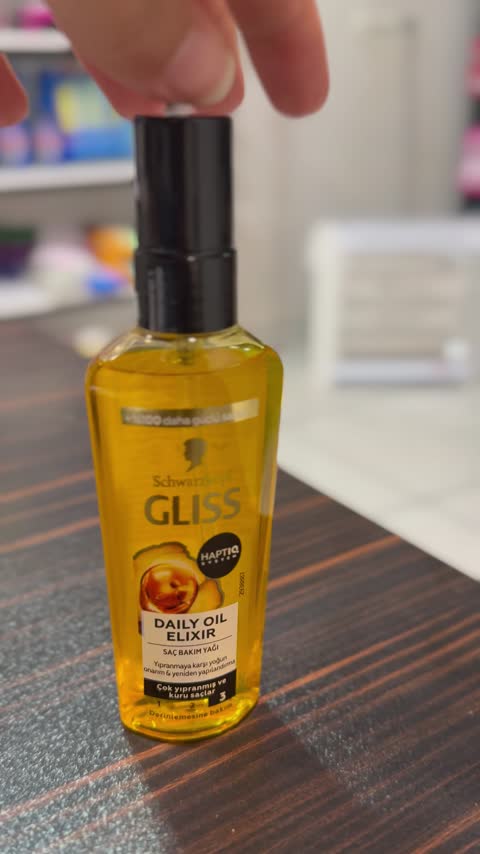 روغن مو آرگان و ویتامین E گلیس Gliss 