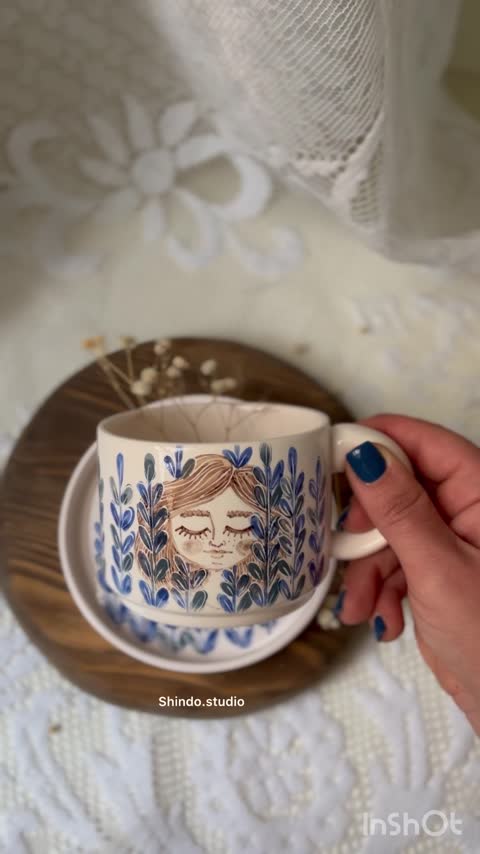 ست چایخوری ( ماگ و ظرف)